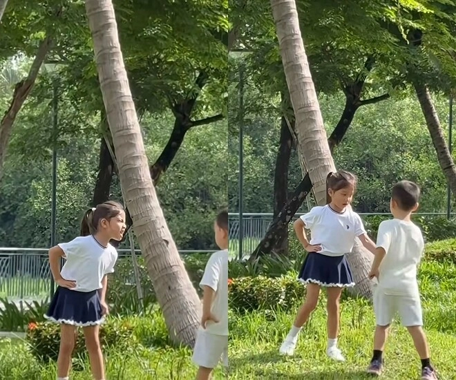 Sao việt 24h con gái hồ ngọc hà catwalk thần thái chuyên nghiệp hệt mẹ quát em trai cũng dứt khoát ra dáng chị lớn - 3