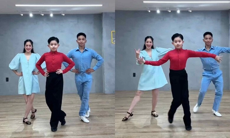 Sao việt 24h con gái nhật kim anh sửng sốt ra mặt khi bị mẹ bắt học bảng cửu chương ở tháng thứ 5 - 6