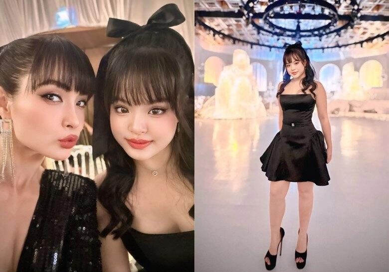 Sao việt 24h con gái trương ngọc ánh có giọng đọc tiếng anh như người bản địa đứng cạnh mẹ lộ rõ vẻ non nớt - 10