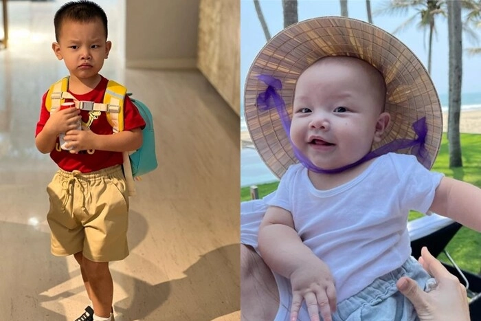 Sao việt 24h con trai hồ ngọc hà có năng khiếu vượt trội chững chạc khi đối đầu bố kim lý khác vẻ nhí nhố thường thấy - 5