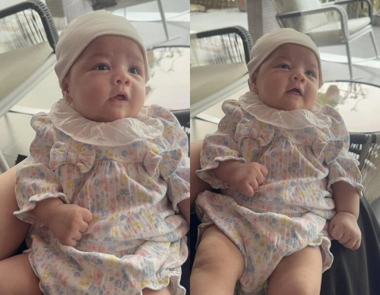 Sao việt 24h hoa hậu đặng thu thảo hiếm hoi khoe ảnh ngày nhỏ của con gái sophie thời bị bố mẹ giấu mặt triệt để - 8