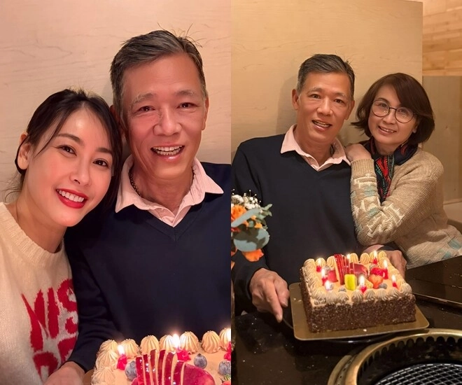 Sao việt 24h hoa hậu hà kiều anh và bố dượng thứ 2 chụp ảnh tình cảm ở mỹ thân thiết như ruột thịt - 1