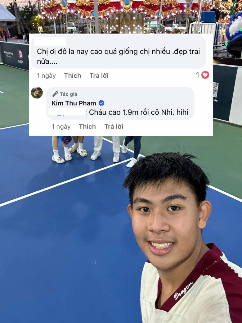 Sao việt 24h kim thư khoe con trai cao 1m9 điển trai vượt phước sang thời trẻ quý tử thứ 2 cũng cao 1m84 - 2