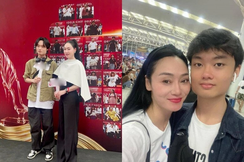 Sao việt 24h mẹ chồng phương oanh hiếm hoi khoe con trai 19 tuổi có phong thái điềm tĩnh vẻ ngoài trưởng thành - 4