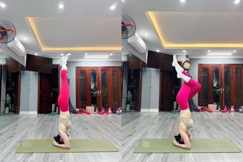 Sao việt 24h mẹ chồng phương oanh khoe đôi gò bồng đảo đốt mắt ở tuổi u50 trẻ đẹp không thua con gái sinh năm 1998 - 2