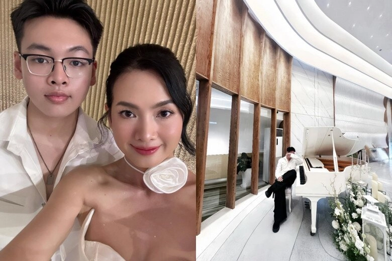 Sao việt 24h midu trẻ như sinh viên khi du lịch cùng chồng minh đạt giữ nguyên ánh mắt si mê nhìn vợ như những ngày đầu - 6
