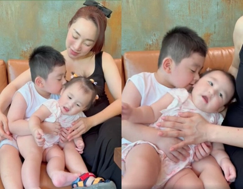 Sao việt 24h nam diễn viên có con đầu lòng ở tuổi 52 với vợ trẻ kém 26 tuổi tươi rói khi lên đồ cùng quý tử - 8