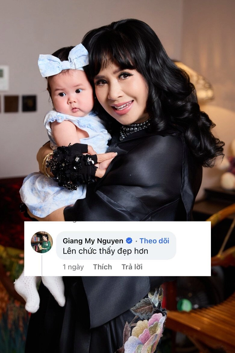 Sao việt 24h nsnd thanh lam khoe cảnh bế bồng tiểu công chúa hoa hậu giáng my phải khen diva đẹp hơn từ ngày lên chức - 2