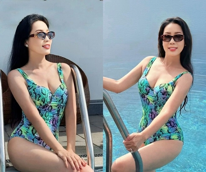 Sao việt 24h nsnd từng là á hậu có nhan sắc gây thương nhớ một thời nay khoe vòng 1 căng tràn hút mắt ở tuổi 54 - 1