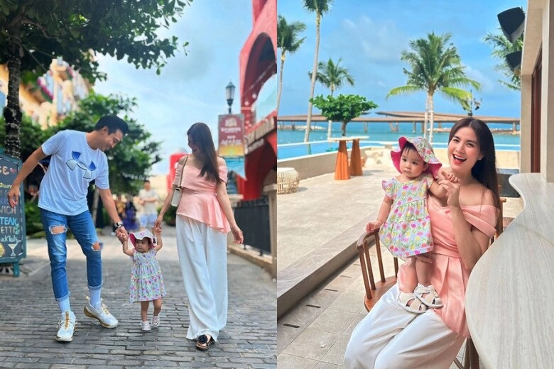 Sao việt 24h phan hiển thông báo con trai 10 tuổi đã mặc vừa quần áo mình quý tử chuẩn phiên bản nâng cấp của bố - 14