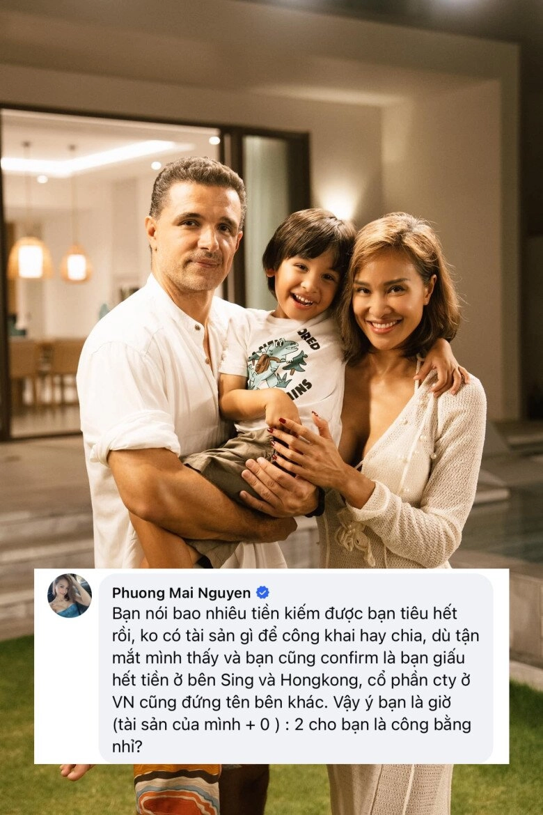 Sao việt 24h phương mai nói chồng tây giấu hết tài sản ở nước ngoài đòi chia nửa chiếc ô tô đưa con đi học của vợ - 2
