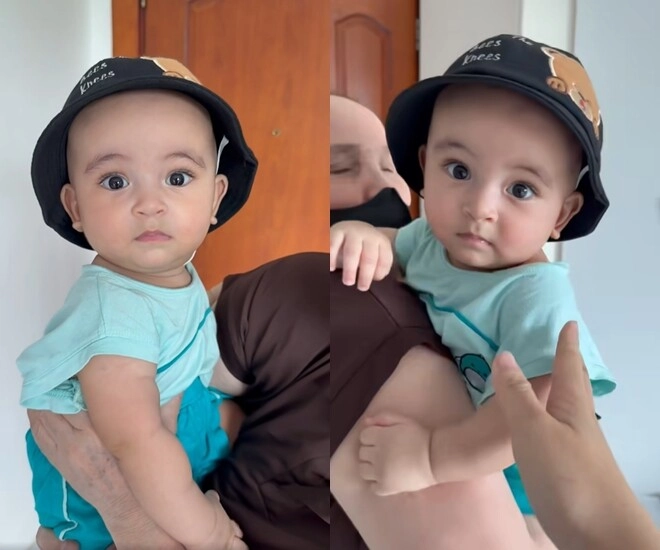 Sao việt 24h võ hạ trâm nhàn tênh khi con trai lai ấn chỉ theo bà vú hài hước gọi tên quý tử trong vô vọng - 1