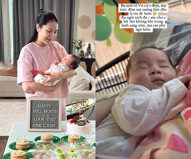 Sao việt 24h vợ lam trường nói bản thân mệt mỏi khi vắng chồng mới 1 đêm mà sụt hơn 2 kg khiến dân tình ngỡ ngàng - 1