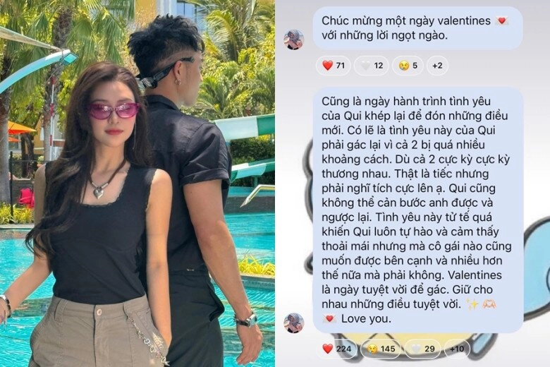 Sao việt 24h vợ trẻ kém 37 tuổi của quang minh đáp trả khi có người nhận xét bố của con mình thuộc giới tính thứ 3 - 13