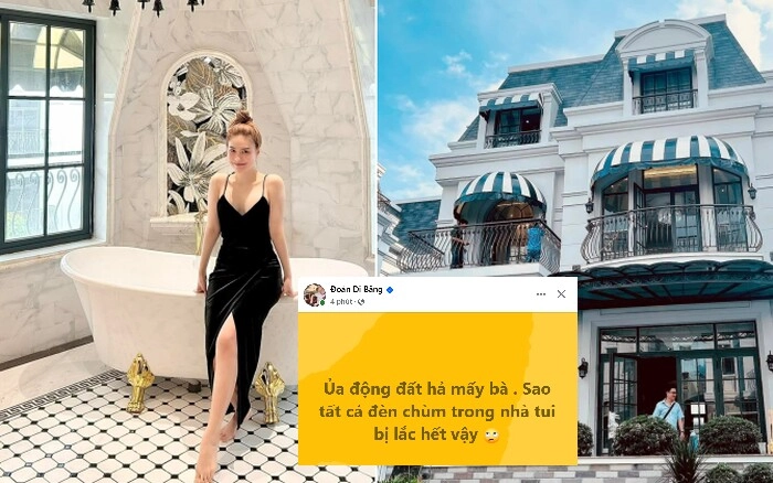 Sao việt choáng vì động đất biệt thự đoàn di băng rung lắc một ca sĩ chạy 24 tầng lầu để thoát thân - 5