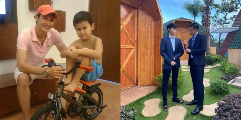 Sao việt có con đầu lòng sống ở nước ngoài 2 nghệ sĩ tên việt anh ít gặp ái nữ quý tử huy khánh cao hơn bố - 8