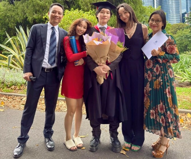 Sao việt có con là thạc sĩ quý tử của mỹ linh làm bác sĩ tại úc con gái trà giang là bậc thầy piano - 1