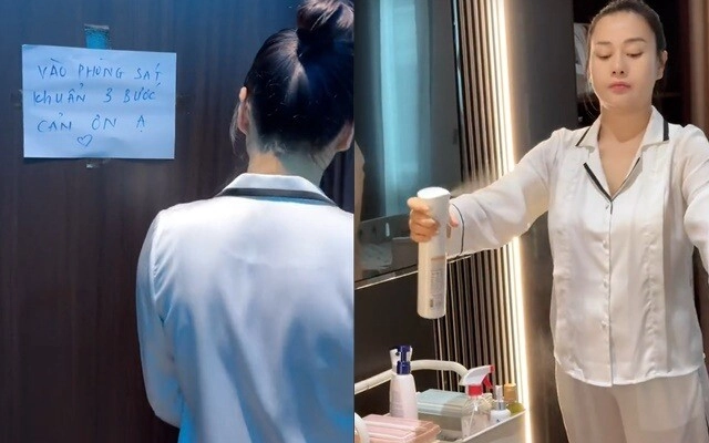Sao việt đặt quy định khắt khe khi sinh con đầu lòng phương oanh sát khuẩn 3 bước mai ngọc không cho bà hôn cháu - 3
