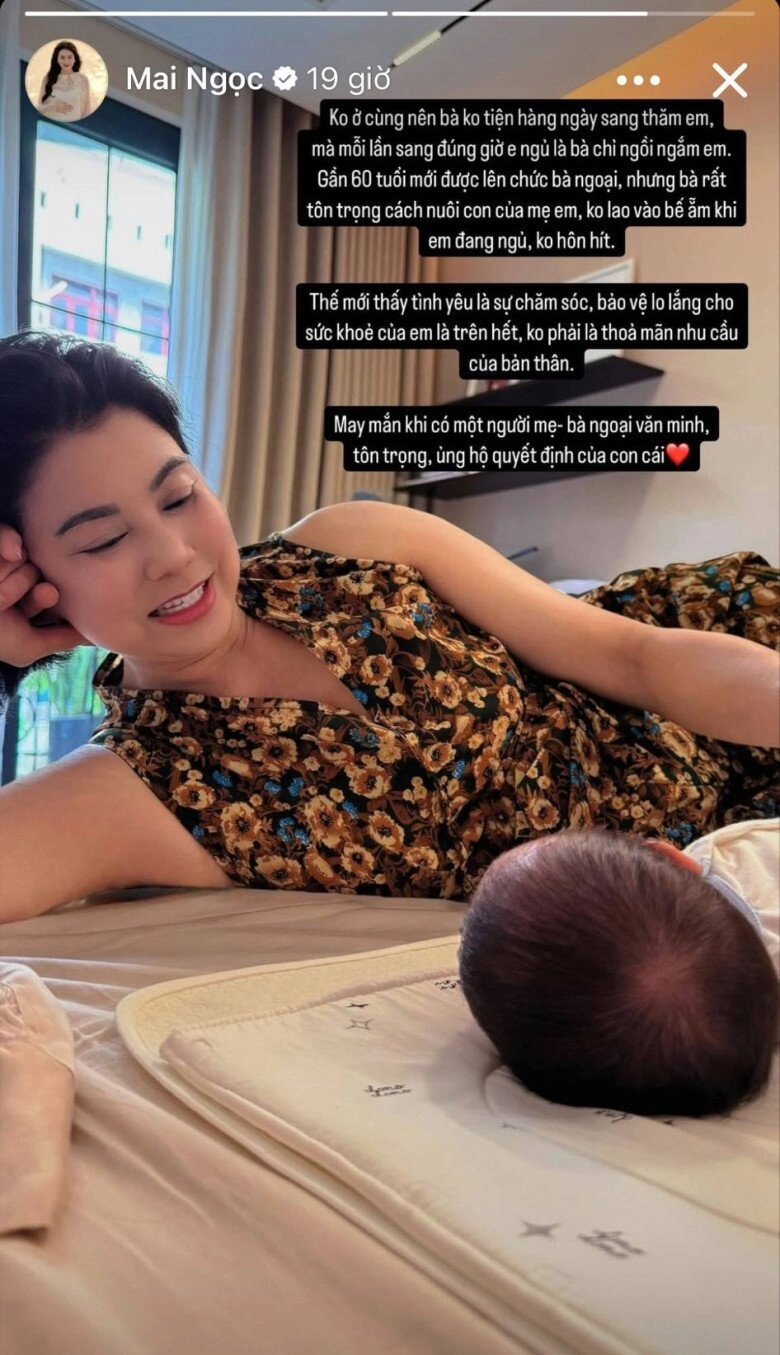 Sao việt đặt quy định khắt khe khi sinh con đầu lòng phương oanh sát khuẩn 3 bước mai ngọc không cho bà hôn cháu - 8