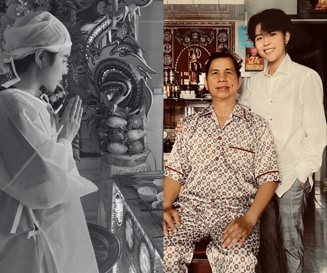 Sao việt nhận tin buồn đầu năm vũ cát tường tiễn biệt bố ruột mẹ quang dũng rời cõi tạm vì bạo bệnh - 1