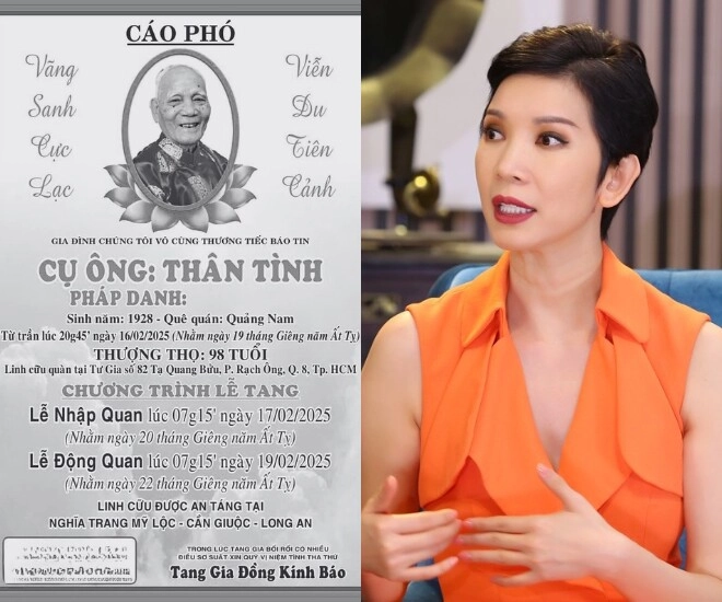 Sao việt nhận tin buồn đầu năm vũ cát tường tiễn biệt bố ruột mẹ quang dũng rời cõi tạm vì bạo bệnh - 11