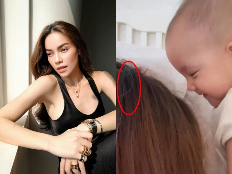 Sao việt trẻ trung mơn mởn mà tóc đã bạc đến hoa hậu cũng lộ khuyết điểm nơi đỉnh đầu - 3