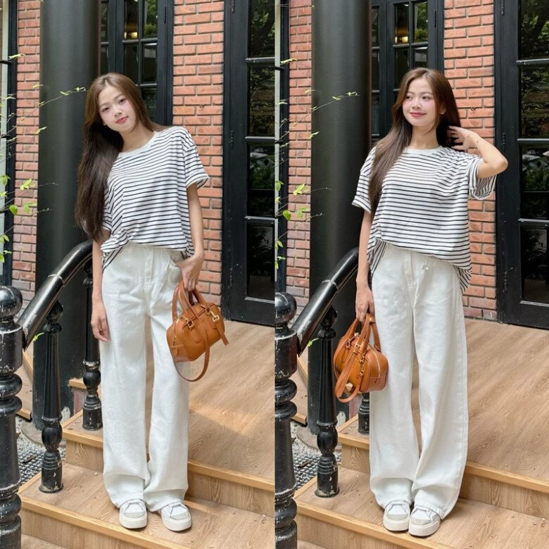 Sắp sang thu chị em phối 4 kiểu áo này với quần ống rộng đơn giản mà thời trang hơn khối đồ hiệu - 3