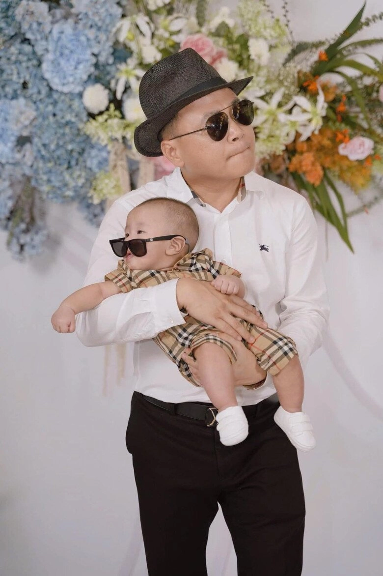 Shark bình nói con trai là truyền nhân của mẹ phương oanh quý tử mới 5 tháng tuổi đã biết diễn như ngôi sao - 7