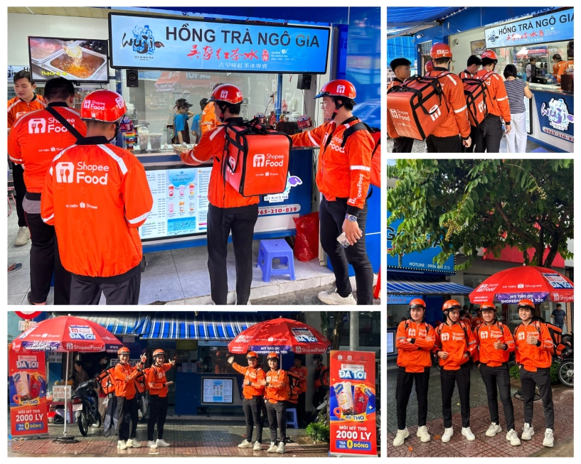 Shopeefood hạ cánh mỹ tho hào phóng khao ngay 2000 ly trà sữa ngọt ngào - 2