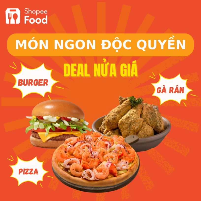 Shopeefood khao khủng ngày 1111 ăn ngon chỉ nửa giá uống trà sữa 1đ - 2