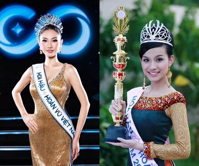 Sự giống nhau đến kỳ lạ của tân hoa hậu nguyễn hoàng phương linh với hoa hậu hoàn vũ việt nam đầu tiên - 4