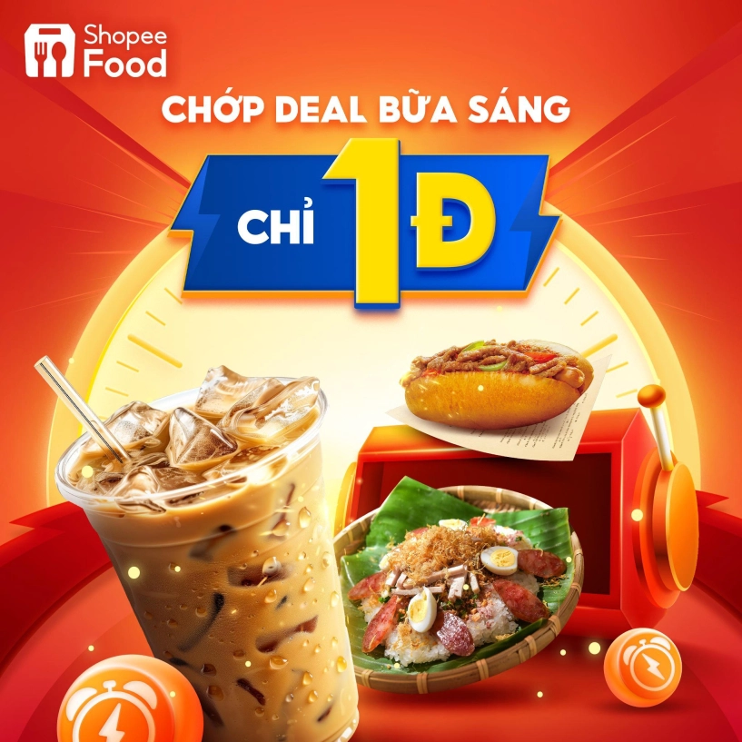 Sức nóng ngày hội shopeefood chưa hạ nhiệt shopeefood tung ngay siêu hội flash sale cực bùng cháy - 1