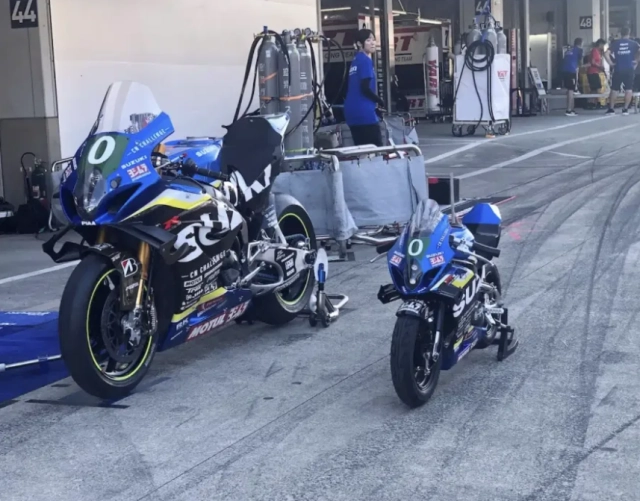 Suzuki bất ngờ tung bé cưng gsx-r điện mini tại suzuka nhỏ mà có võ - 1
