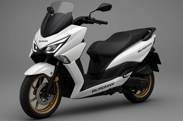 Suzuki burgman 150 sắp ra mắt mà đẹp như ảnh render này chắc sẽ bán chạy lắm đấy - 3