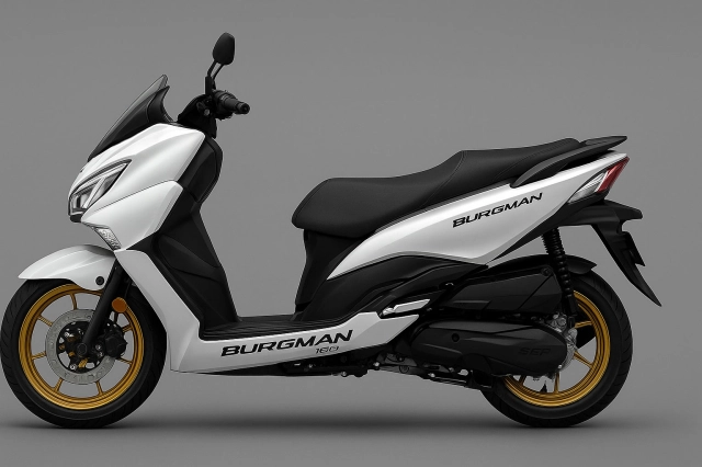 Suzuki burgman 150 sắp ra mắt mà đẹp như ảnh render này chắc sẽ bán chạy lắm đấy - 4