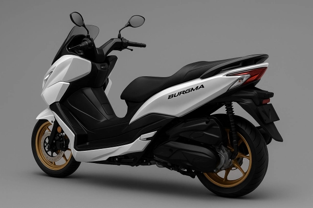 Suzuki burgman 150 sắp ra mắt mà đẹp như ảnh render này chắc sẽ bán chạy lắm đấy - 5