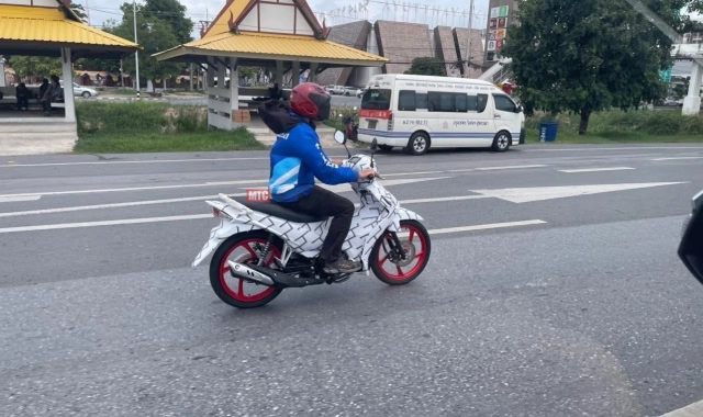 Suzuki smash 115 all new lộ diện khi đang chạy thử - nhiều nâng cấp đáng giá nhất là phanh abs - 4