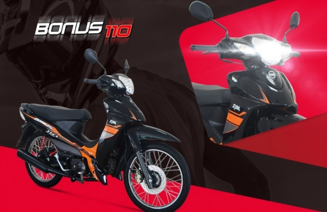 Sym bonus 110 2025 đối thủ của wave rsx vừa ra mắt với giá quy đổi chỉ 22 triệu đồng - 1
