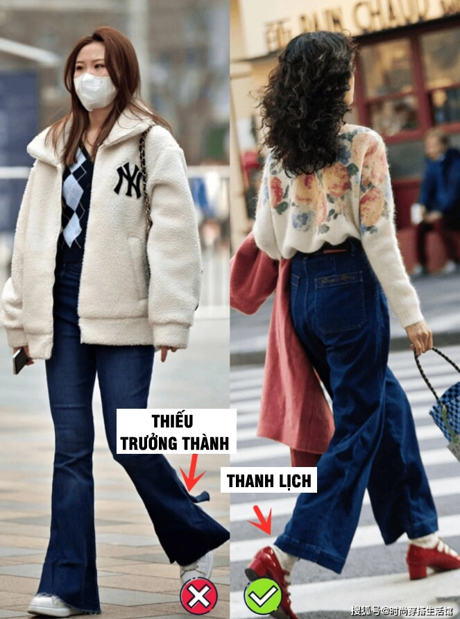Tại sao giày thể thao trắng bị xếp xó khi diện với quần jeans phụ nữ 30 sành thời trang thích 4 kiểu này hơn - 4