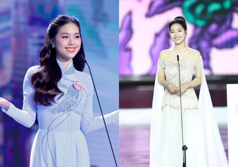Tân hoa hậu việt nam trúc linh bị chê ứng xử nhạt vẫn đăng quang á hậu 1 có xuất thân là con nhà lính - 5