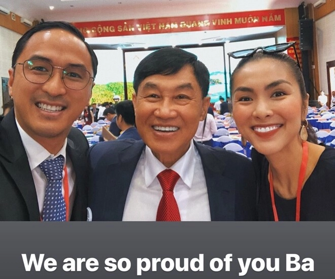Tăng thanh hà khoe chữ ký độc nhất từ bố chồng tỷ phú công khai độ cưng chiều 3 cháu nội của vua hàng hiệu - 1