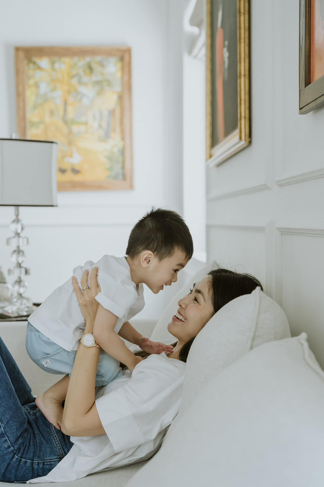Tăng thanh hà khoe con trai 3 tuổi biết nhận mặt chữ nhóc tì chuẩn bị học trường quốc tế có học phí gần 1 tỷnăm - 4