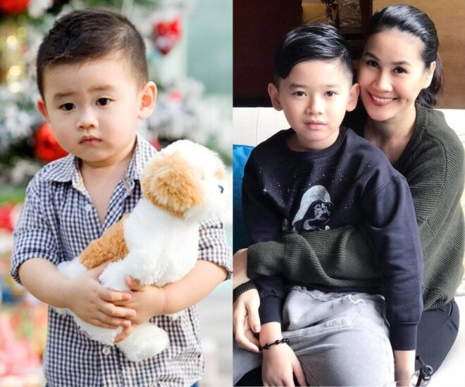 Tăng thanh hà ngỡ ngàng không nhận ra con trai thân thúy hà quý tử nay là thanh niên tuấn tú khiến mẹ nở mũi - 1