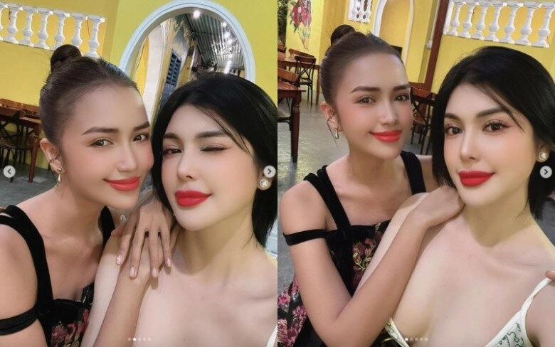 Tây ninh có cặp chị em hoa hậu nhan sắc như mơ tỷ lệ hình thể khó lòng đánh bại - 1