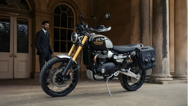 Tham gia distinguished gentlemans ride 2025 cơ hội sở hữu triumph scrambler 1200 icon edition - 1