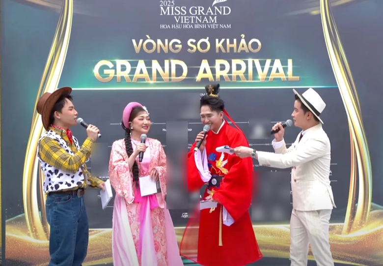 Thí sinh thi nhau làm lố tại sơ khảo miss grand vietnam 2025 - 2