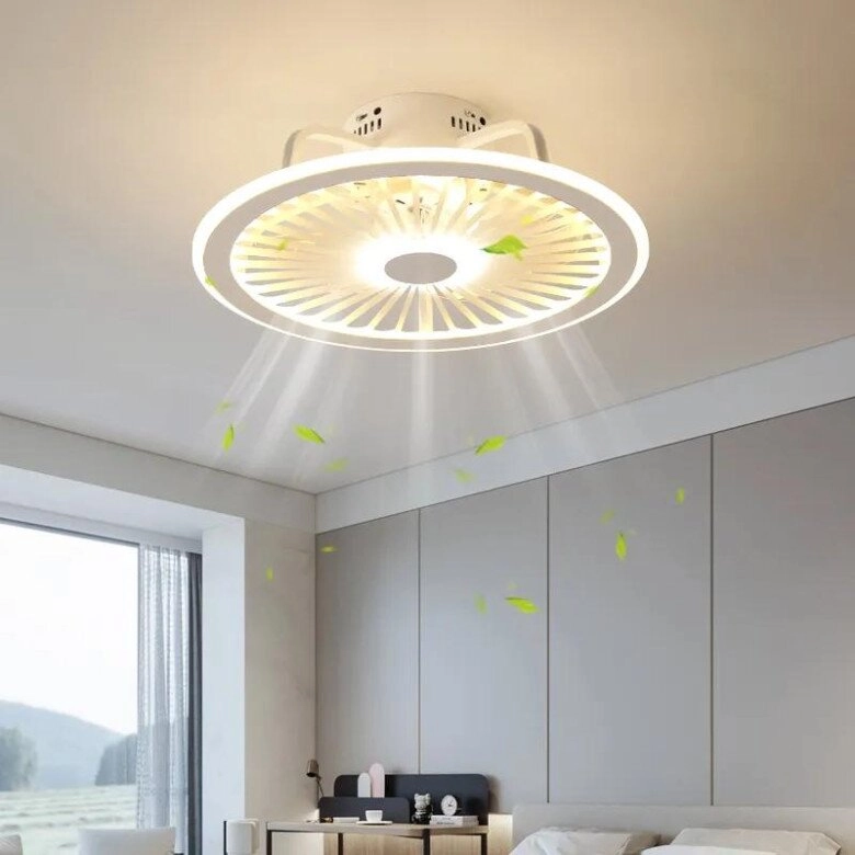 Thiết bị này kết hợp cả đèn lẫn quạt vừa hữu dụng vừa sang trọng chẳng trách nhiều người chọn lắp cho nhà mình - 2