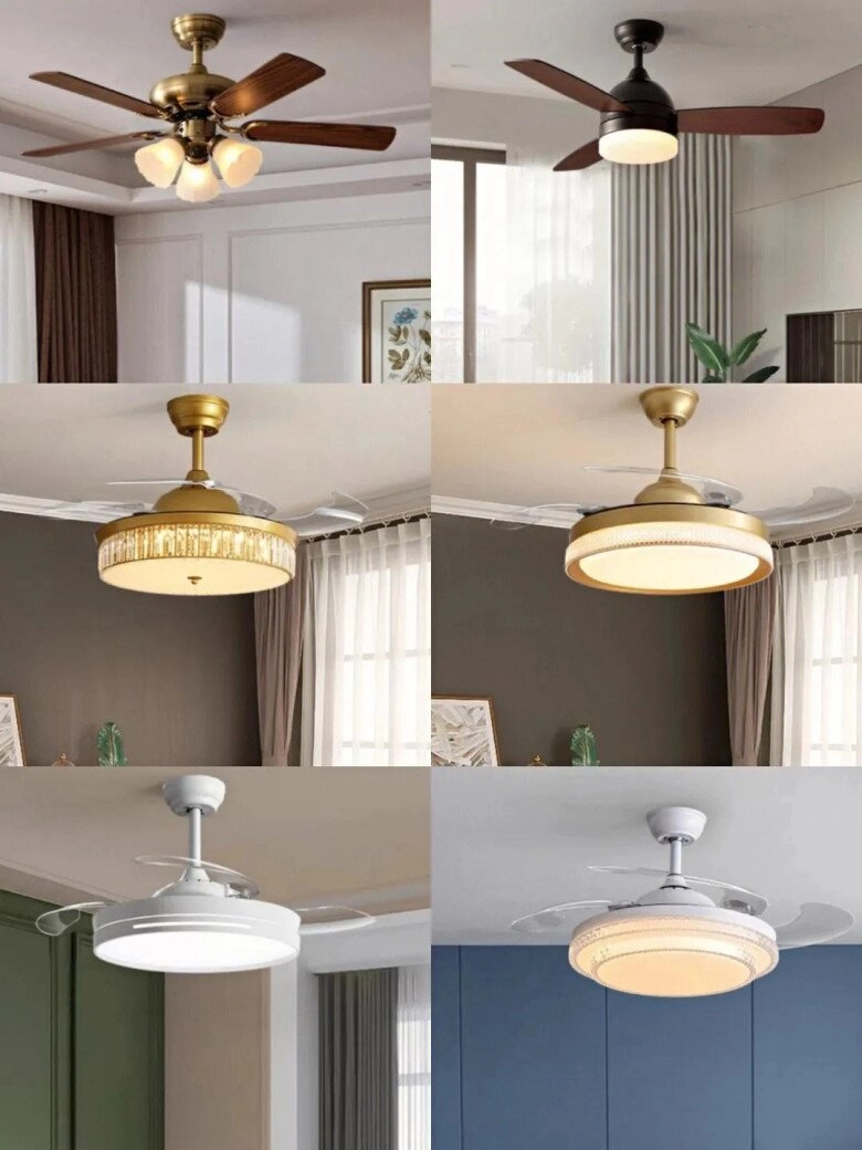 Thiết bị này kết hợp cả đèn lẫn quạt vừa hữu dụng vừa sang trọng chẳng trách nhiều người chọn lắp cho nhà mình - 4