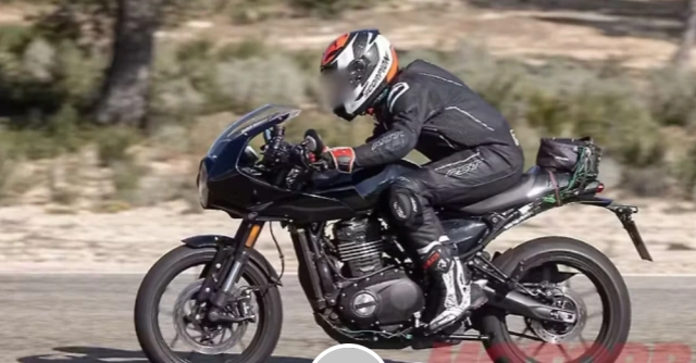 Thruxton 400 cafe racer chuẩn anh sắp đổ bộ ấn độ sẵn sàng khuấy đảo phân khúc 400cc - 1
