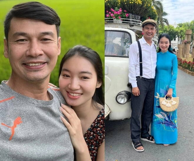 Sao nam cưới vợ kém 26 tuổi nay sắp làm bố ở tuổi ngoài 50 hôn nhân giản dị trong ngôi nhà cấp 4 - 1